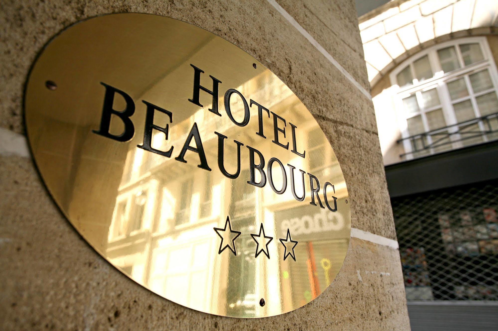 Hotel Beaubourg Париж Екстер'єр фото